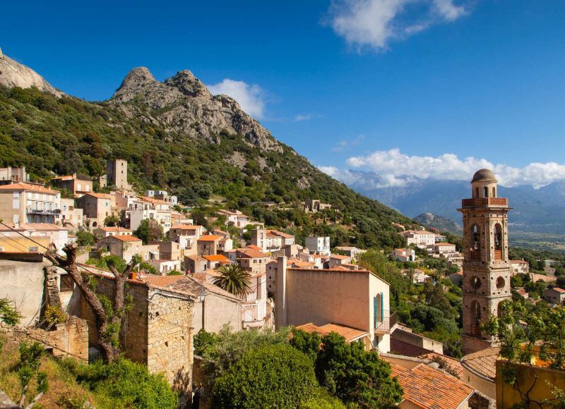 Village de Lumio en Corse